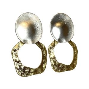 abstract dangle earrings